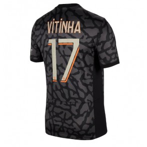 Paris Saint-Germain Vitinha Ferreira #17 Replika Tredjetrøje 2023-24 Kortærmet